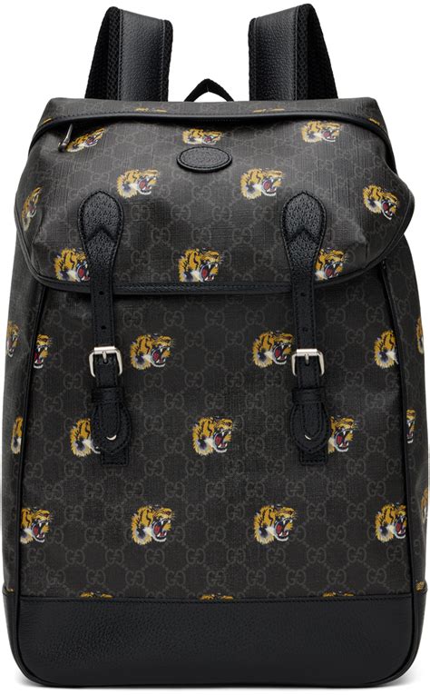 gucci backpack with tiger|Gucci tiger web backpack.